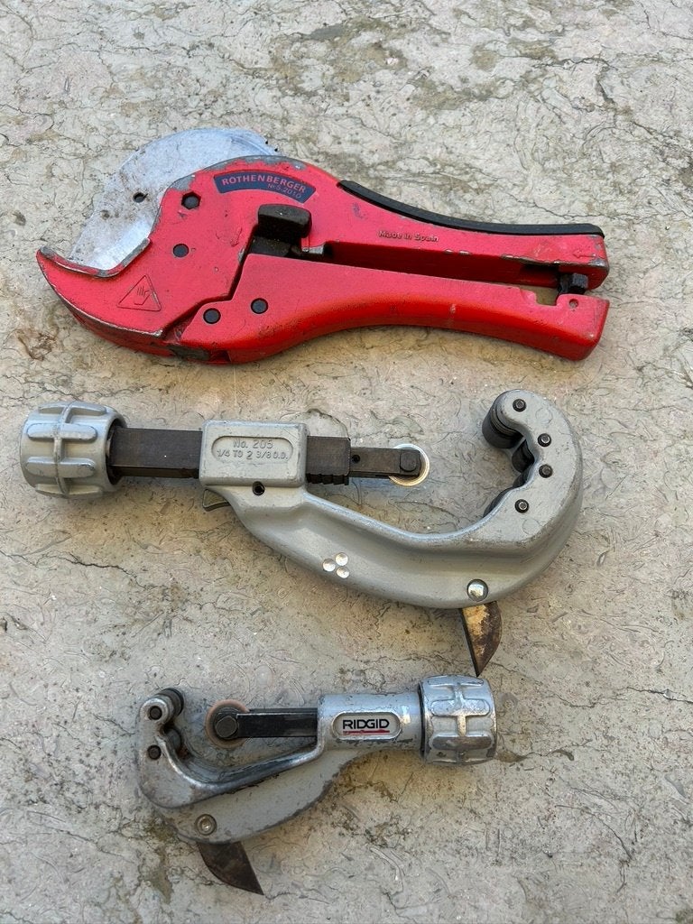 ROTHENBERGER......2 X RIDGID, Ophalen of Verzenden, Zo goed als nieuw