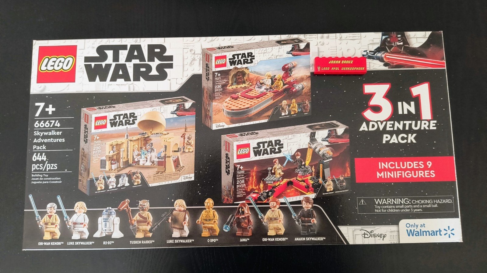 LEGO Star Wars 66674 Skywalker Adventures Pack 3-in-1