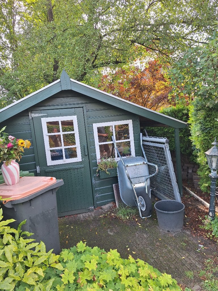 Tuinhuisje, Ophalen, Gebruikt, 250 tot 500 cm, Schuur