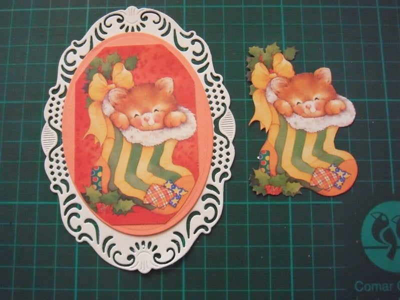 oplegjes voor Kerst kaarten maken - 23 foto's - 5 voor 1,00, Ophalen of Verzenden, Nieuw, Kerst