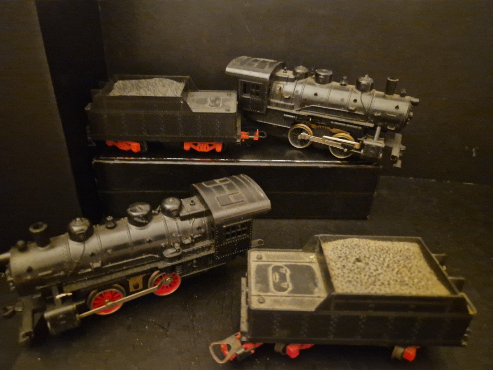 2 Lima stoomlocs met tender - rijden goed, Gebruikt, Locomotief, Ophalen of Verzenden, Analoog