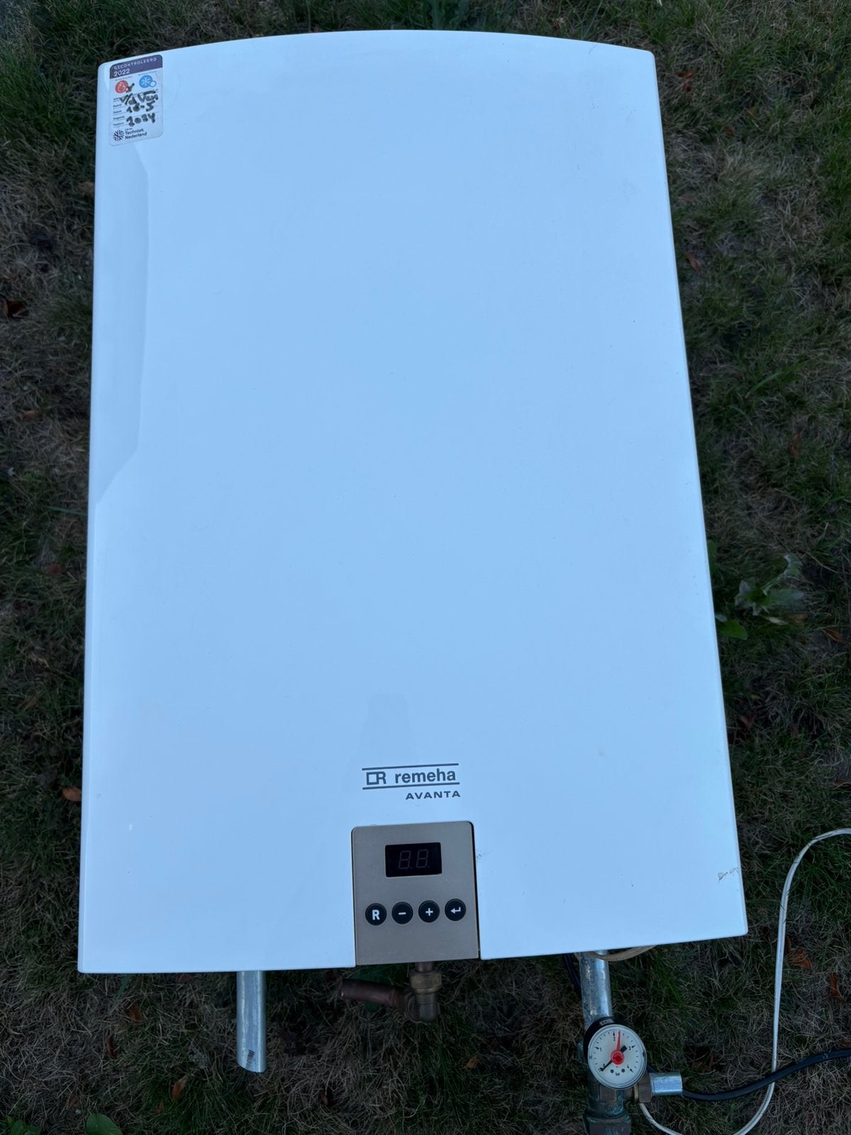 Remeha Avanta cv-ketel, Ophalen