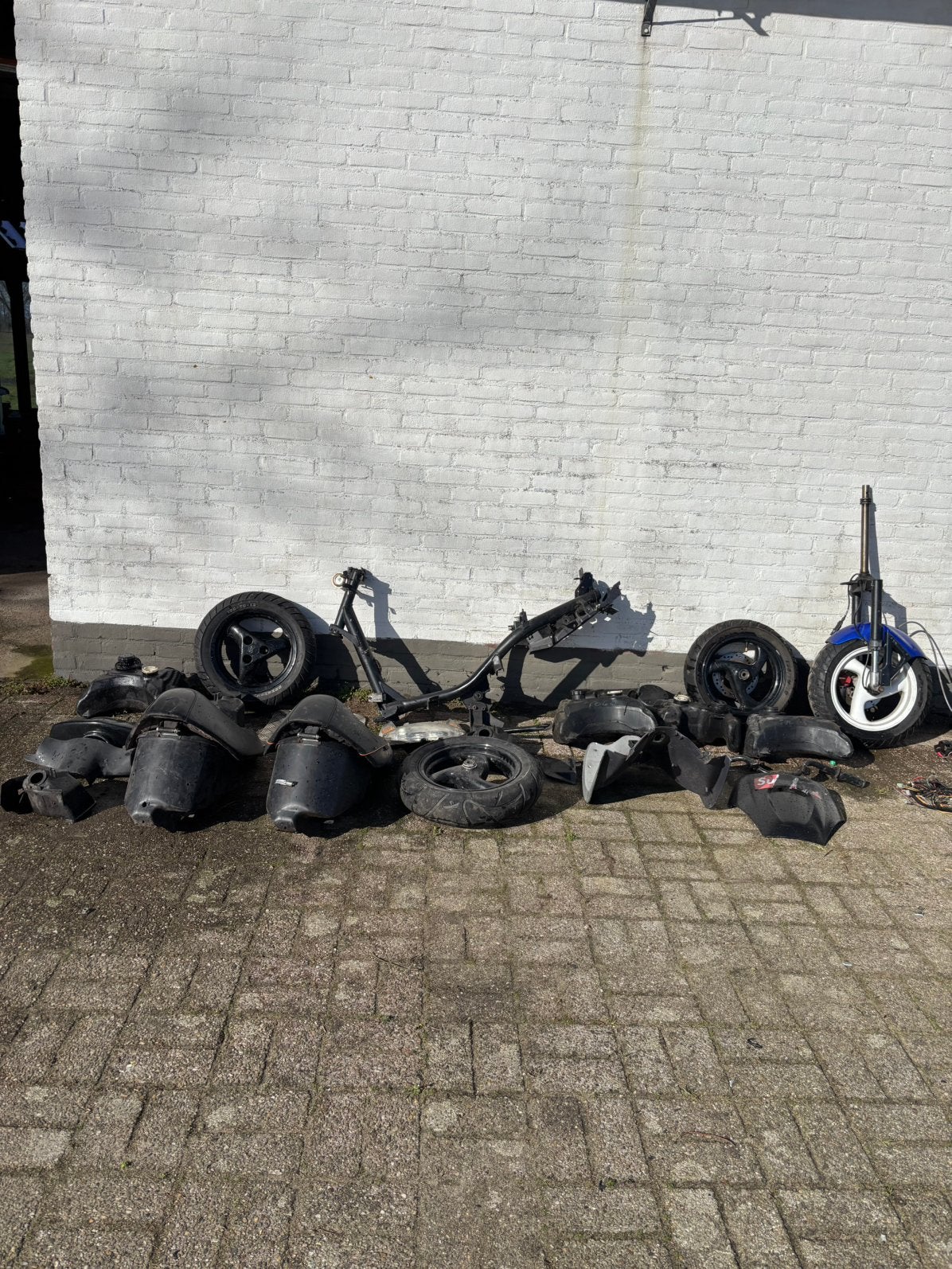 Grote partij Vivacity onderdelen, Fietsen en Brommers, Brommeronderdelen | Scooters, Ophalen, Zo goed als nieuw, Overige typen