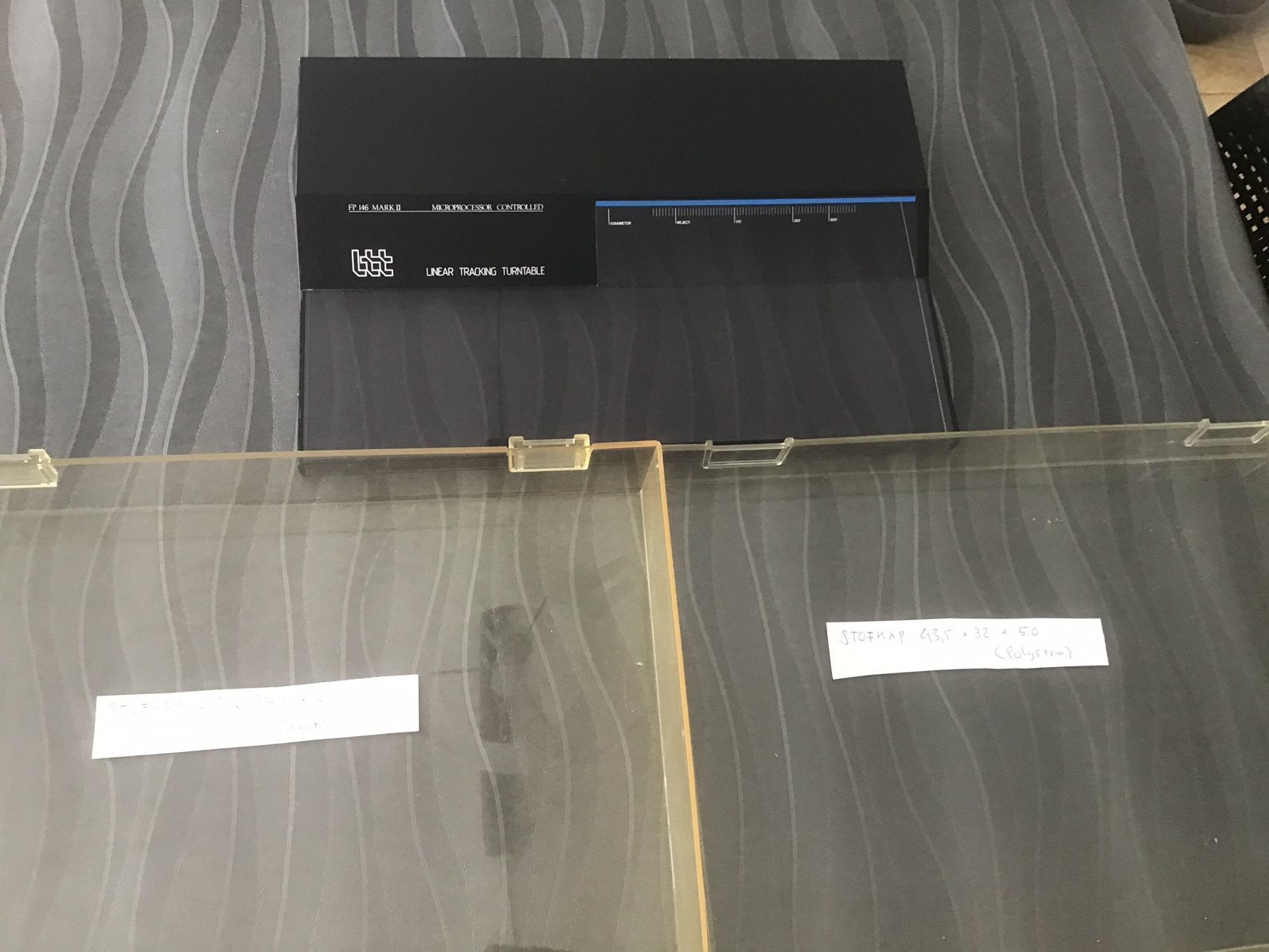 3 stofkappen  1 x philips Fp mark 11 en 2 zie beschrijving, Ophalen of Verzenden, Zo goed als nieuw, Platenspeler-onderdeel, Philips