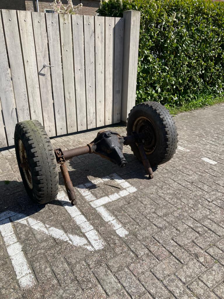 Landrover salisbury achteras, Ophalen, Gebruikt, Land Rover