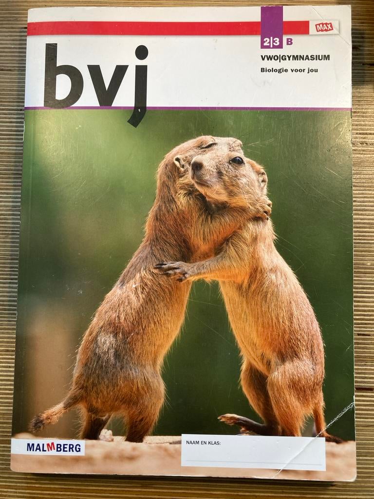 BVI 2/3 B VWO/GYMNASIUM Biologie voor jou, Ophalen, Beta, Zo goed als nieuw