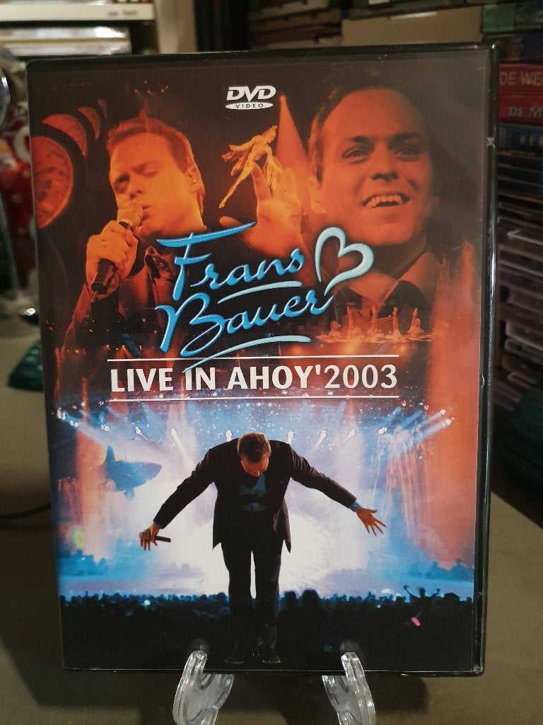 DVD Frans Bauer live in Ahoy 2003, Alle leeftijden, Ophalen, Zo goed als nieuw