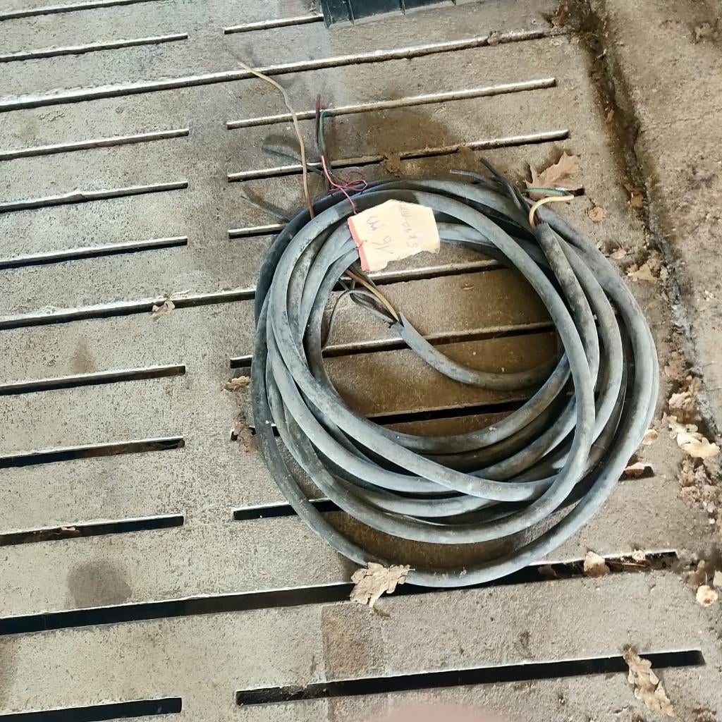 zware kabel 5 x 10 mm², Ophalen of Verzenden, Zo goed als nieuw, Kabel of Snoer