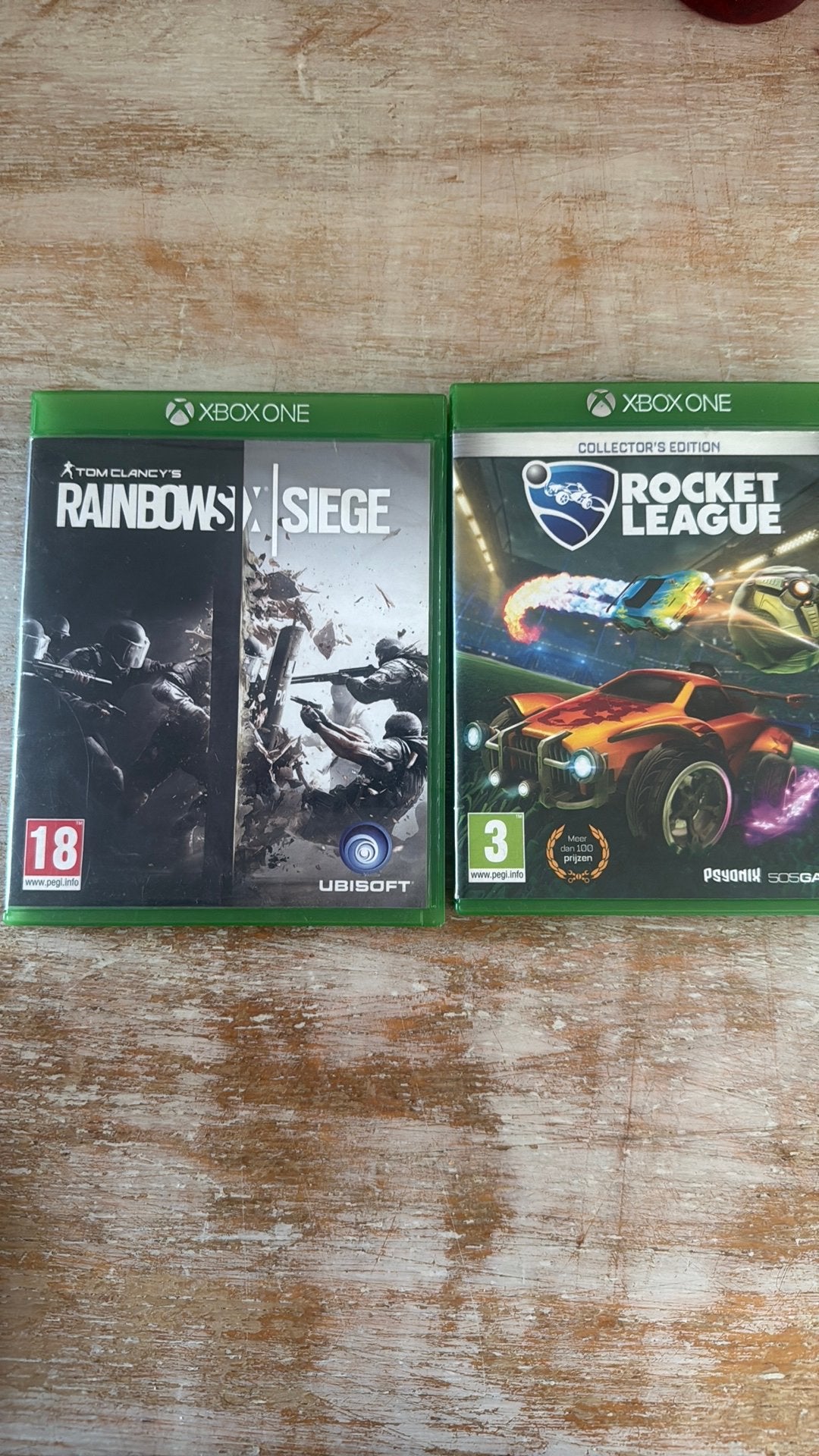 Xbox One games: Rainbow Six Siege & Rocket League, Spelcomputers en Games, Online, Vanaf 18 jaar, Shooter, Ophalen of Verzenden