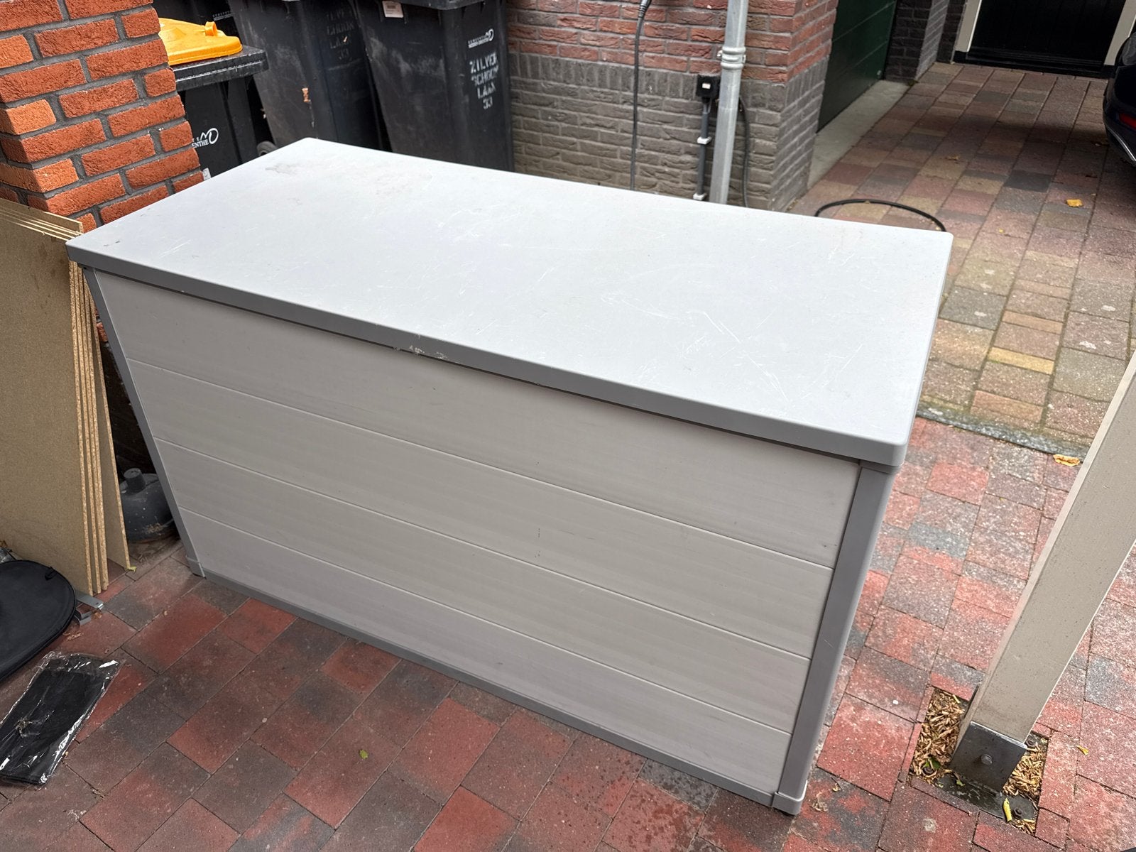 IKEA Vrenen opbergkist - Ruime opslag voor buiten, Ophalen, Gebruikt, Kunststof, Containerberging