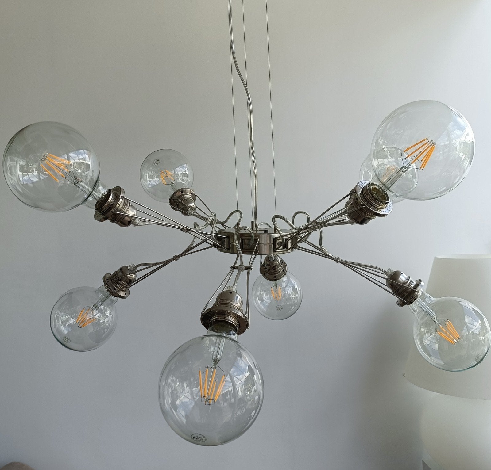 Lumina Matrix, Zo goed als nieuw, Metaal, Italiaans design, E27 (groot)