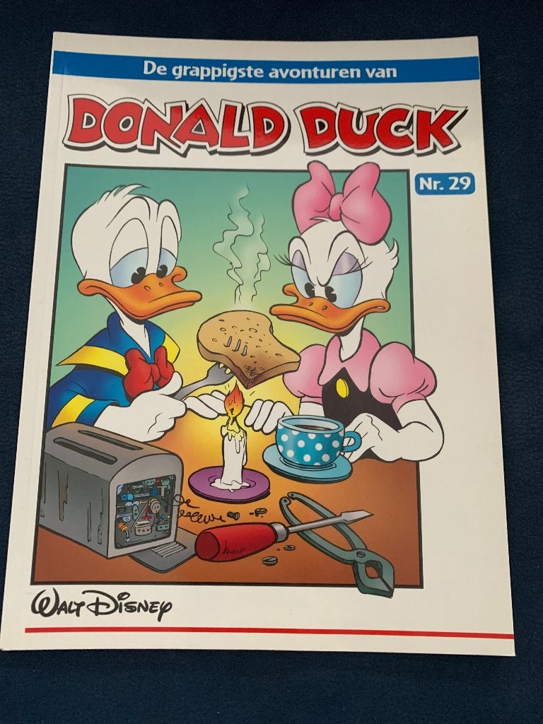 Donald Duck Nr 29, Eén stripboek, Ophalen of Verzenden, Gelezen, Walt Disney
