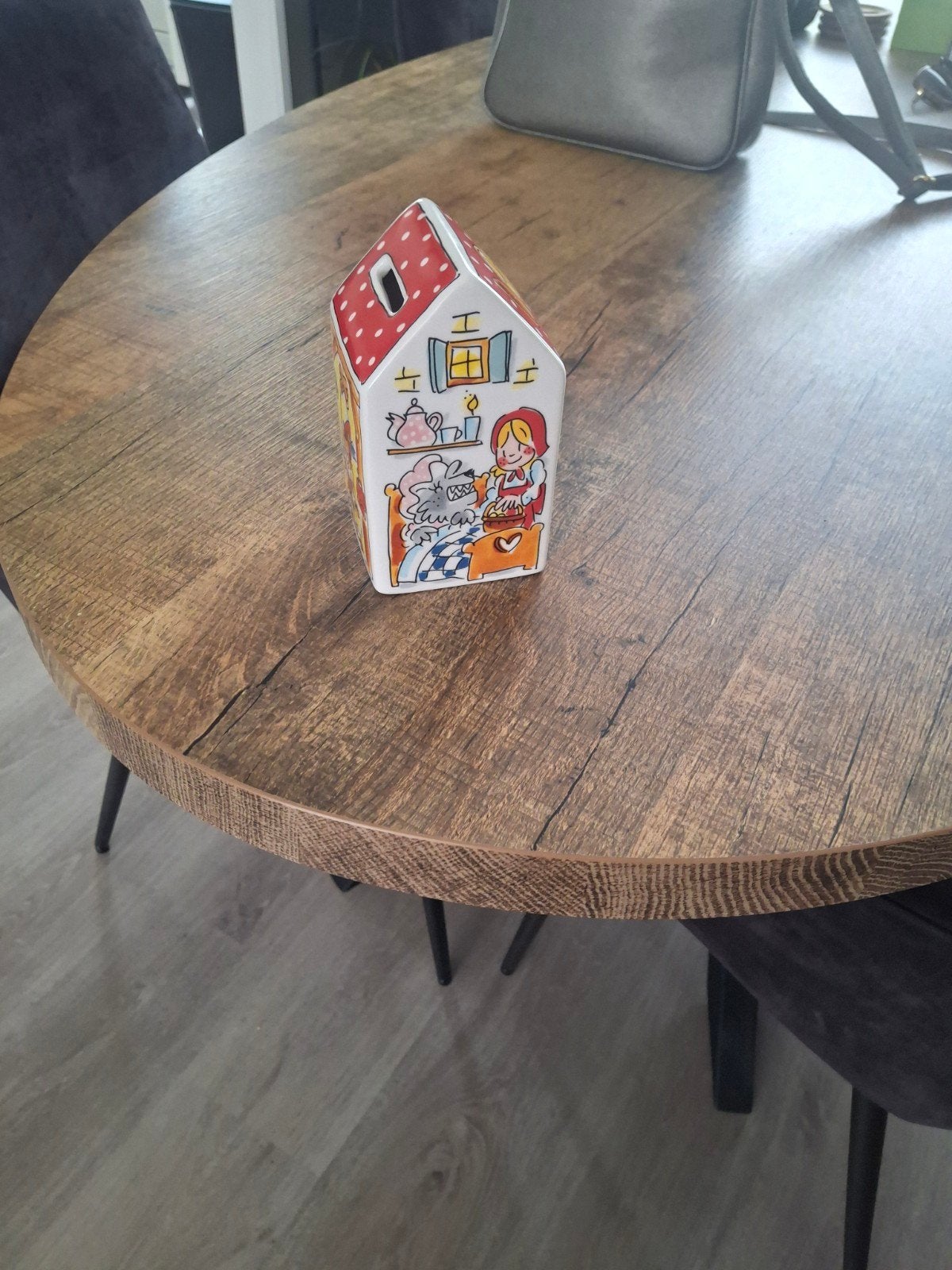 BLOND Sprookjes spaarpot in huisvorm - Zo goed als nieuw, Meerkleurig, Overige stijlen, Ophalen of Verzenden, Zo goed als nieuw