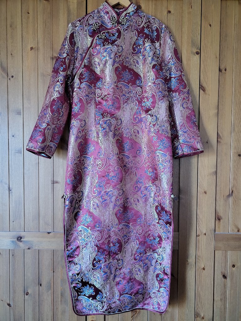 Chinese rode jurk van Dame Rouge, maat L, Kleding | Dames, Maat 42/44 (L), Ophalen of Verzenden, Gedragen, Rood
