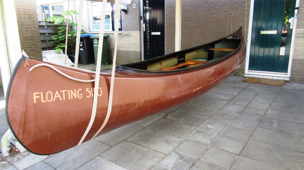 Canadese kano, 3-4 persoons, Watersport en Boten, Kano's, Ophalen, Gebruikt, Canadese kano of Open kano, Met peddels