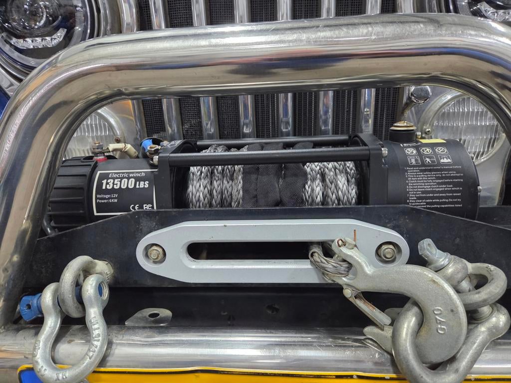 Elektrische 4x4 lier 13500 LBS - 12V - 6KW, Ophalen of Verzenden
