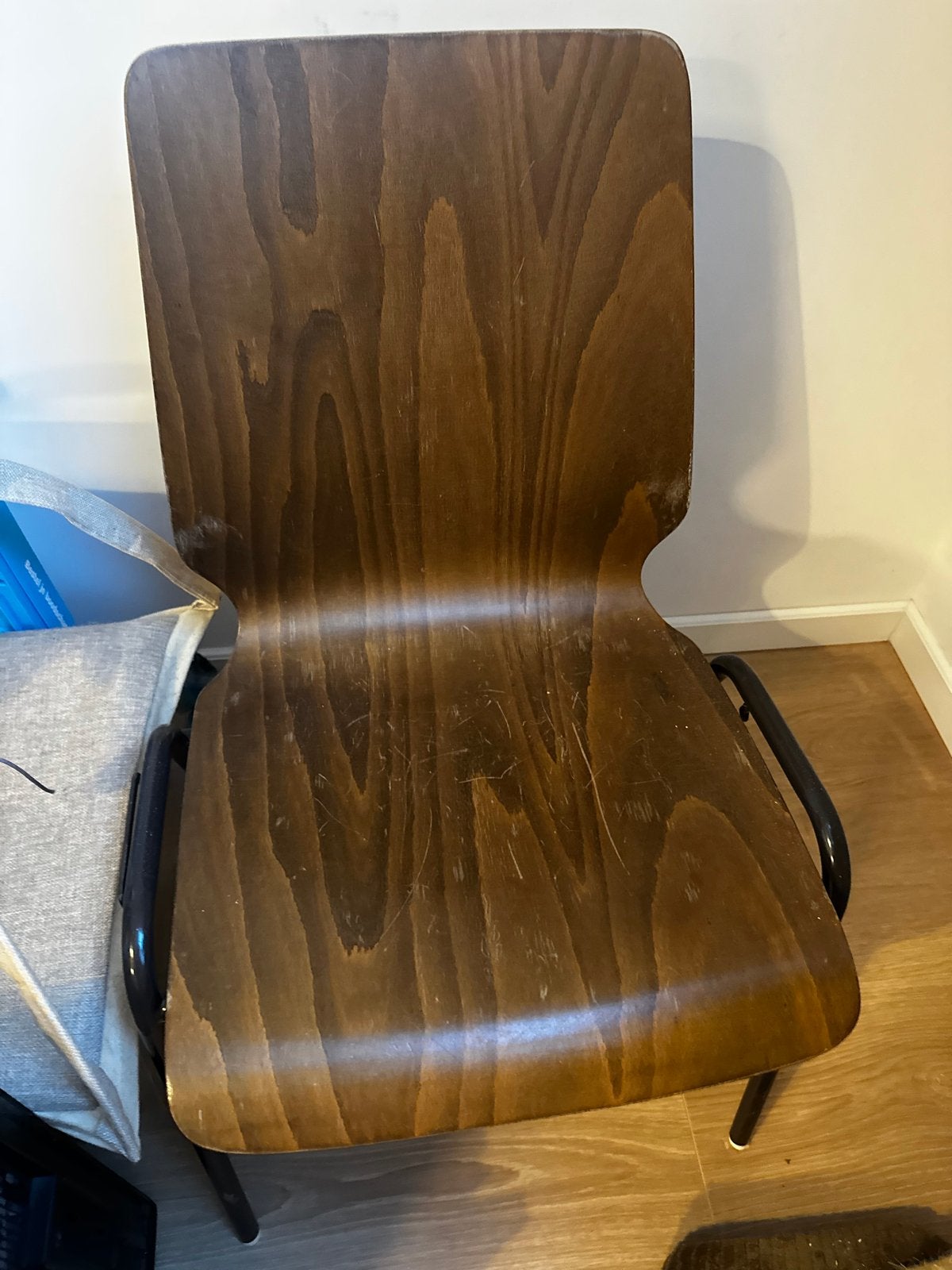 Houten stoelen - Set van 2, Ophalen, Gebruikt, Twee, Bruin