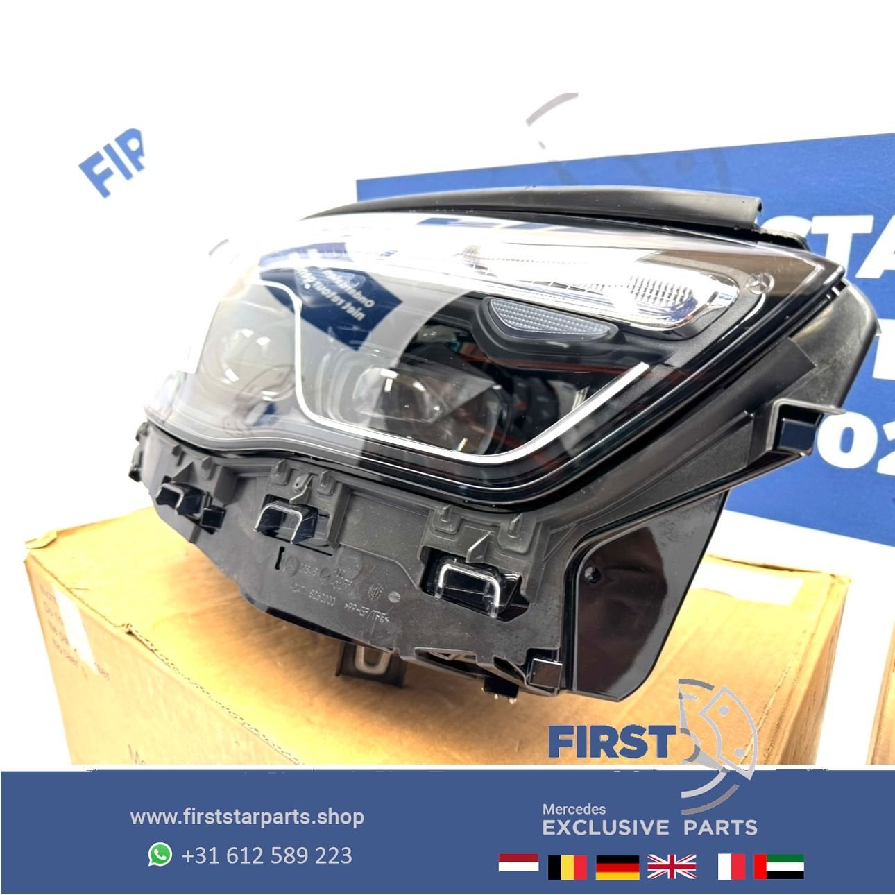 H247 GLA FACELIFT MULTIBEAM KOPLAMP RECHTS A2479064202 Merce, Gebruikt, -, Ophalen of Verzenden, -