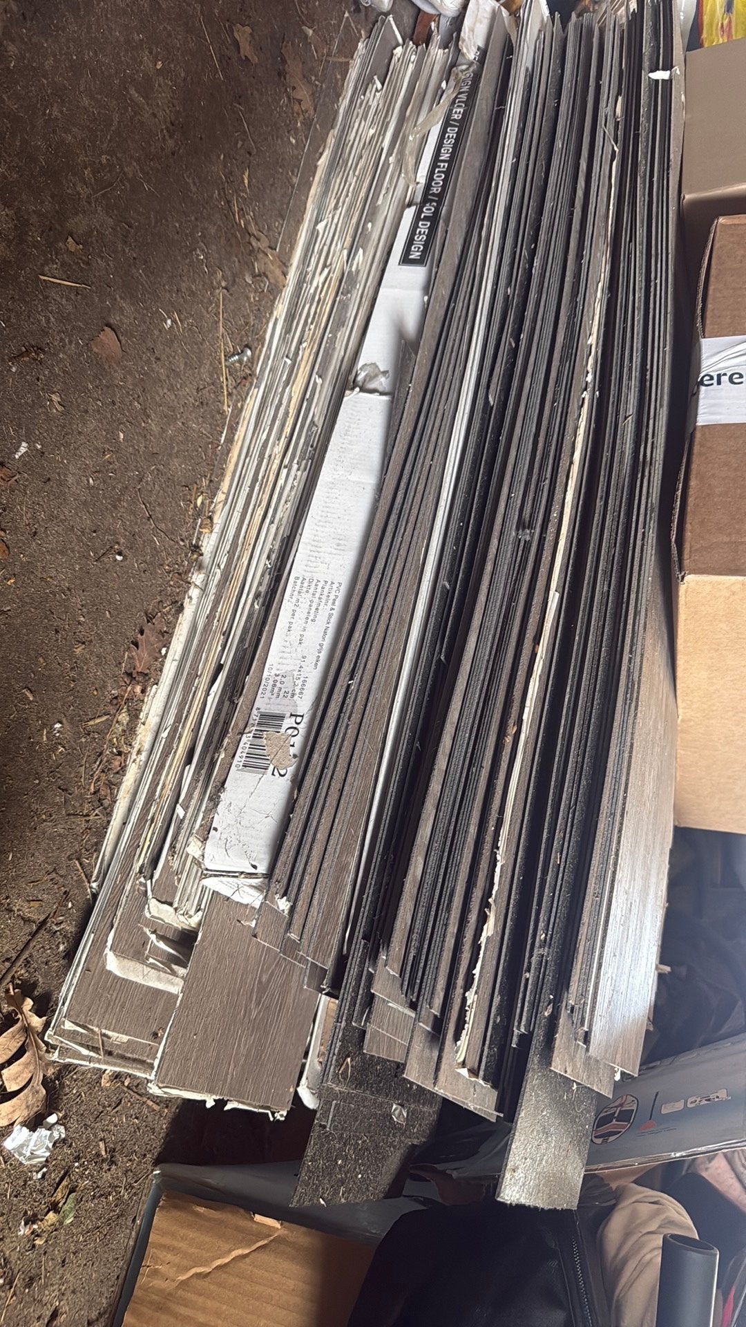 Plak pvc, Huis en Inrichting, Ophalen, Zo goed als nieuw, Overige typen