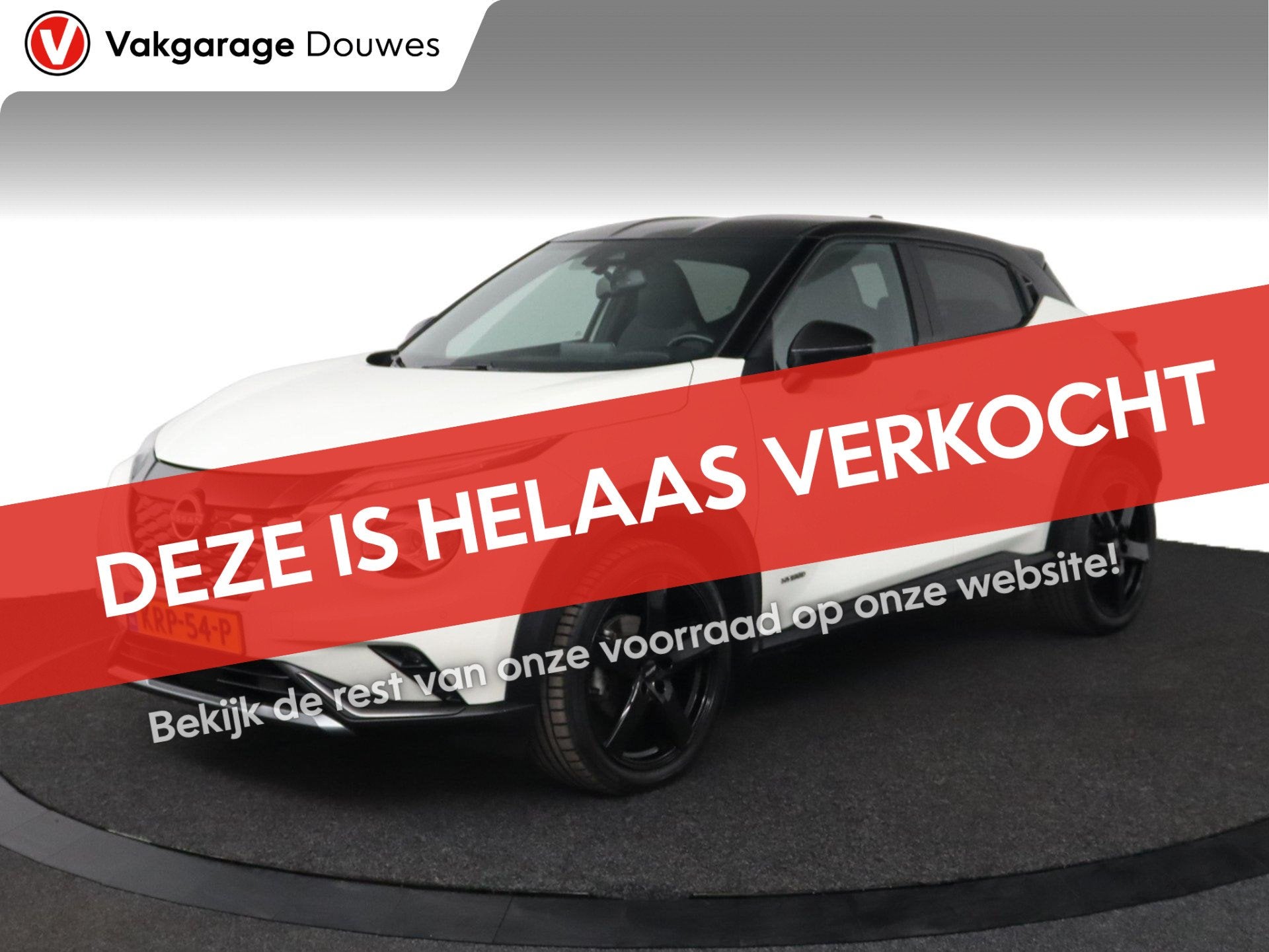 Nissan Juke 1.6 Hybrid N-Design, Auto's, 1300 kg, Gebruikt, Wit, Bedrijf