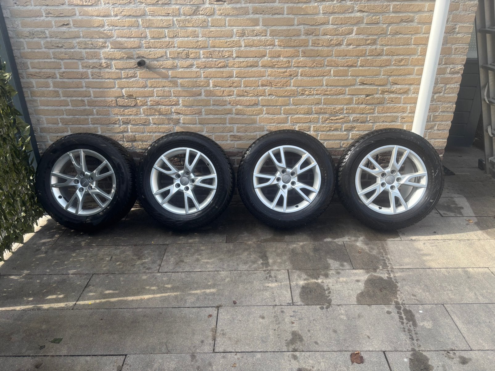 Aluminium velgen Audi Q3 met Nokian winterbanden