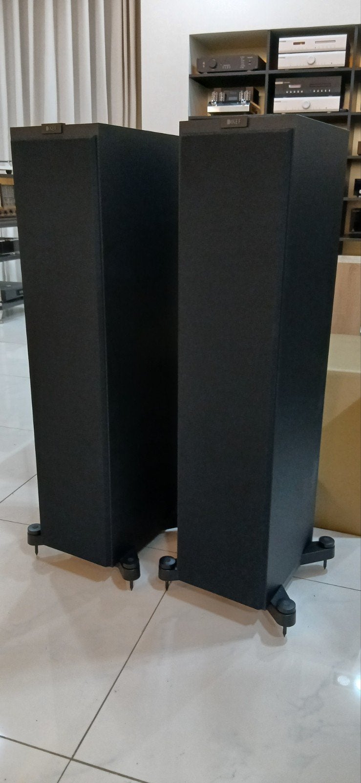 KEF Q750 speakerset, Ophalen, Stereo speakers, Zo goed als nieuw, Basreflex