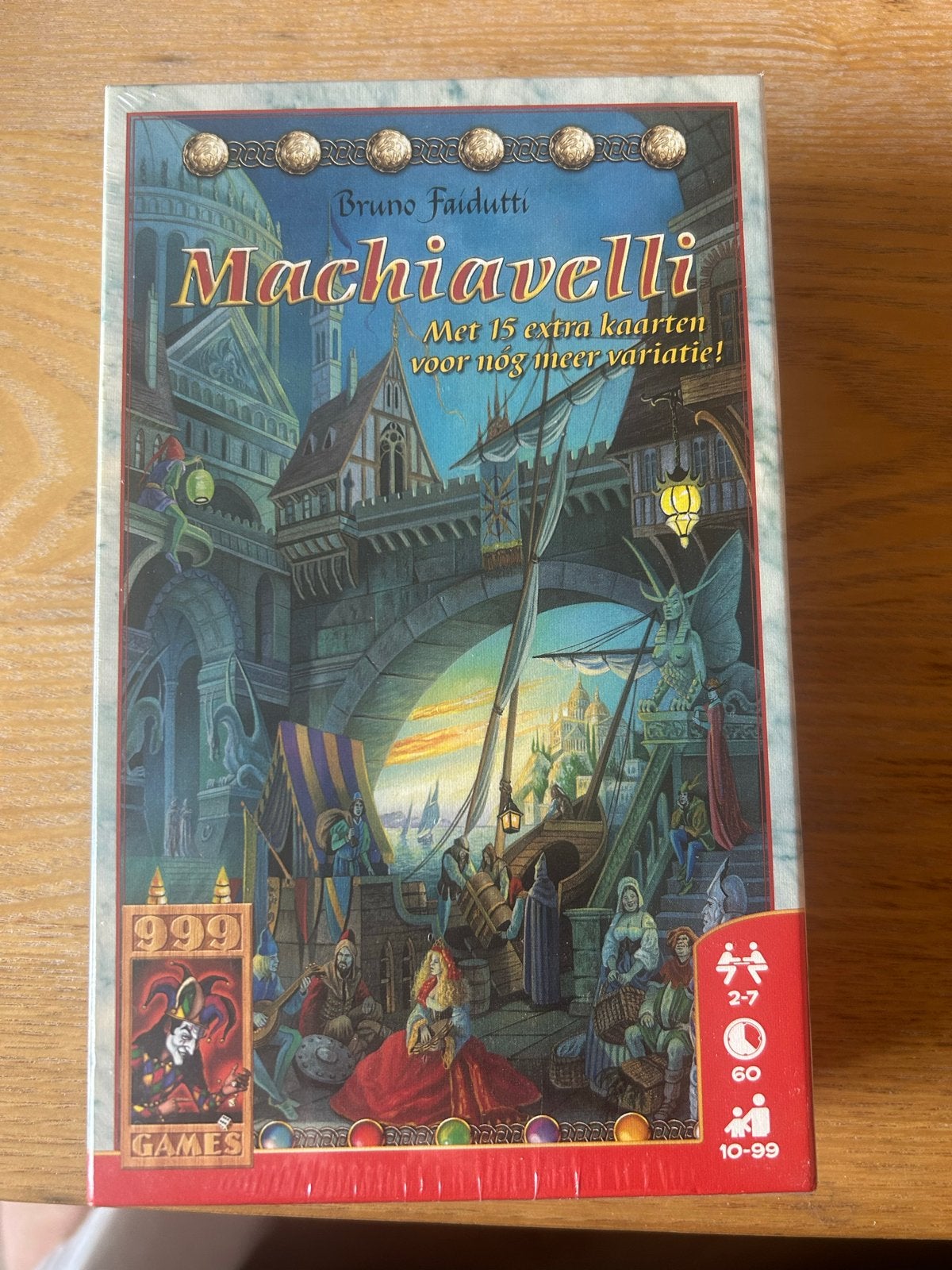 Machiavelli Bordspel - Strategisch Kaartspel, Een of twee spelers, Ophalen of Verzenden, Nieuw