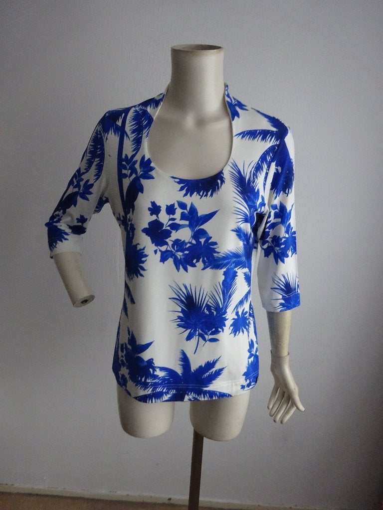 Chiarico shirt mt XL= 42, Kleding | Dames, Overige kleuren, Maat 42/44 (L), Ophalen of Verzenden, Zo goed als nieuw