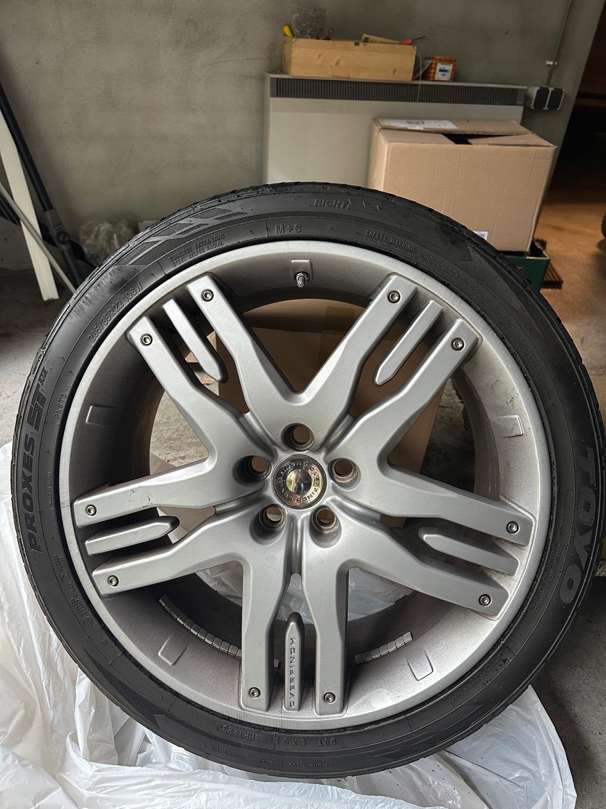 Overfinch range rover velgen 22 inch, Auto-onderdelen, Banden en Velgen, 285 mm, Banden en Velgen, Overige maten, Winterbanden