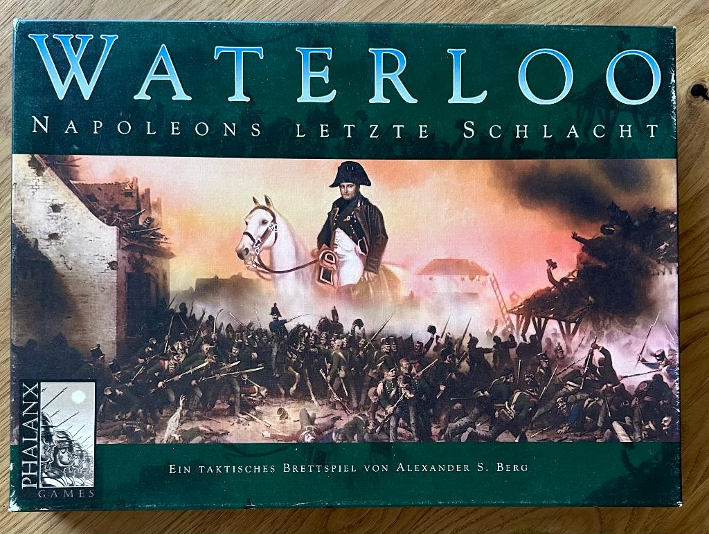 Waterloo  Bordspel voor 2 personen, Een of twee spelers, Ophalen of Verzenden, Gebruikt, Phalanx