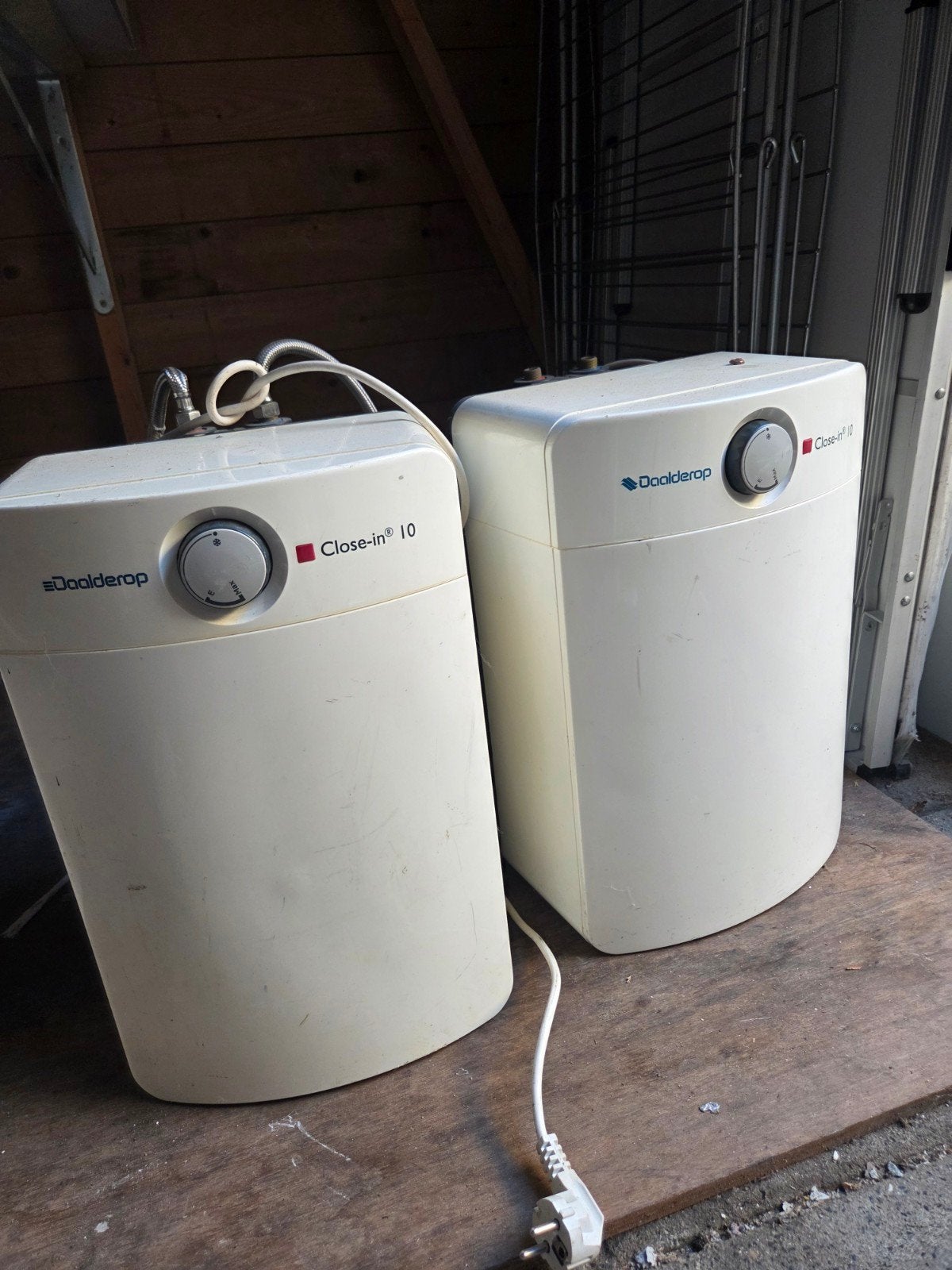 2x Daalderop Close-in 10 liter boilers + 1x Flowy boiler, Minder dan 20 liter, Ophalen, Gebruikt, Boiler