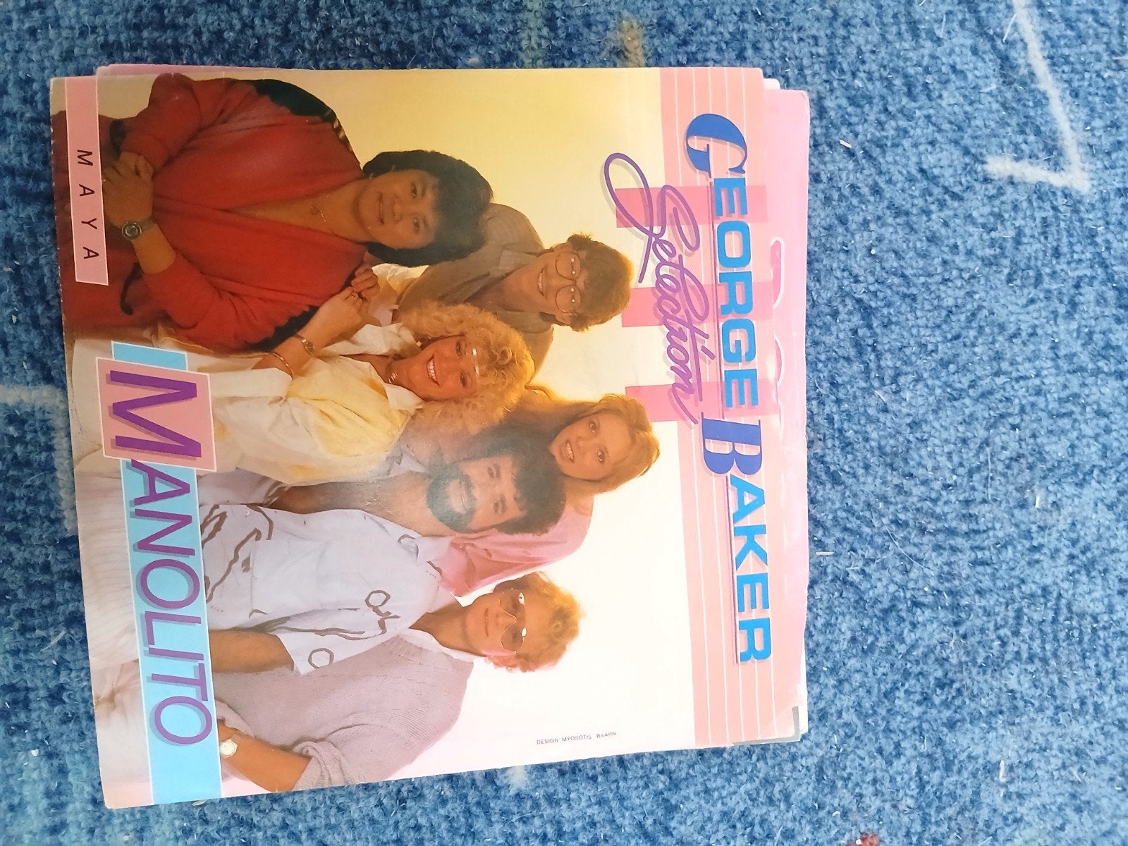 George Baker Selection - Manolito / Maya Single, Ophalen of Verzenden, Gebruikt, Pop, Single