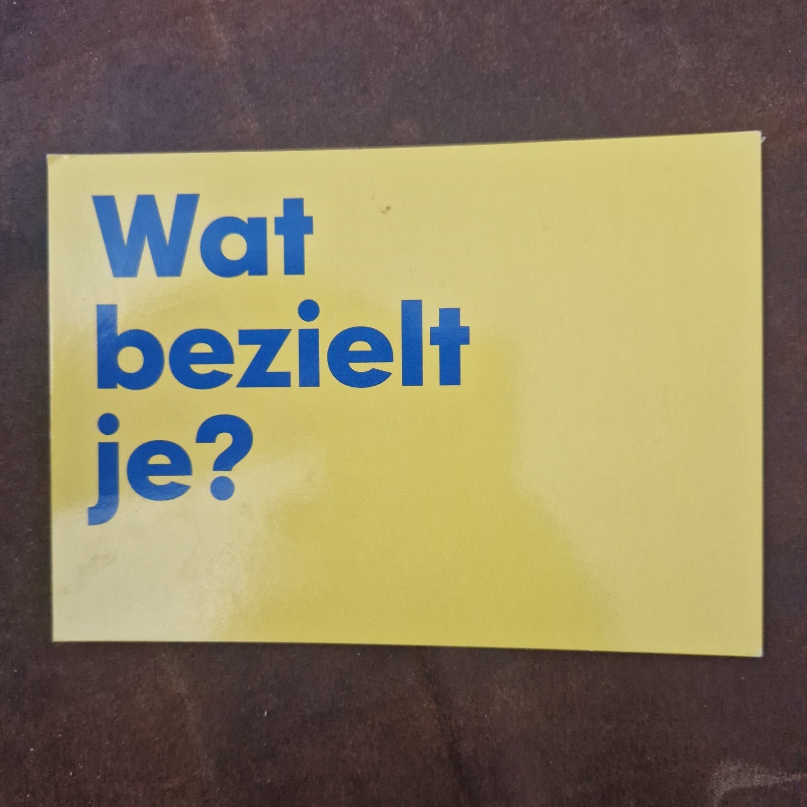 Ansichtkaart Boomerang IKEA wat bezielt je, Ophalen of Verzenden, Overige thema's