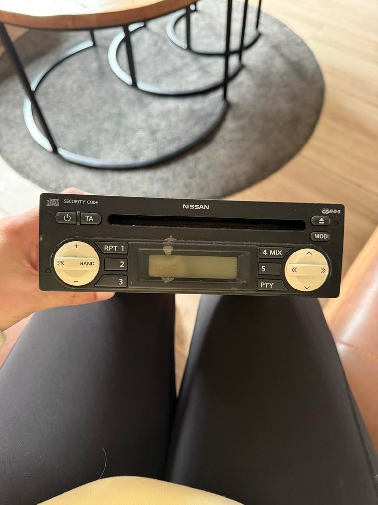 Originele Nissan Micra (2006) autoradio, Ophalen of Verzenden, Gebruikt