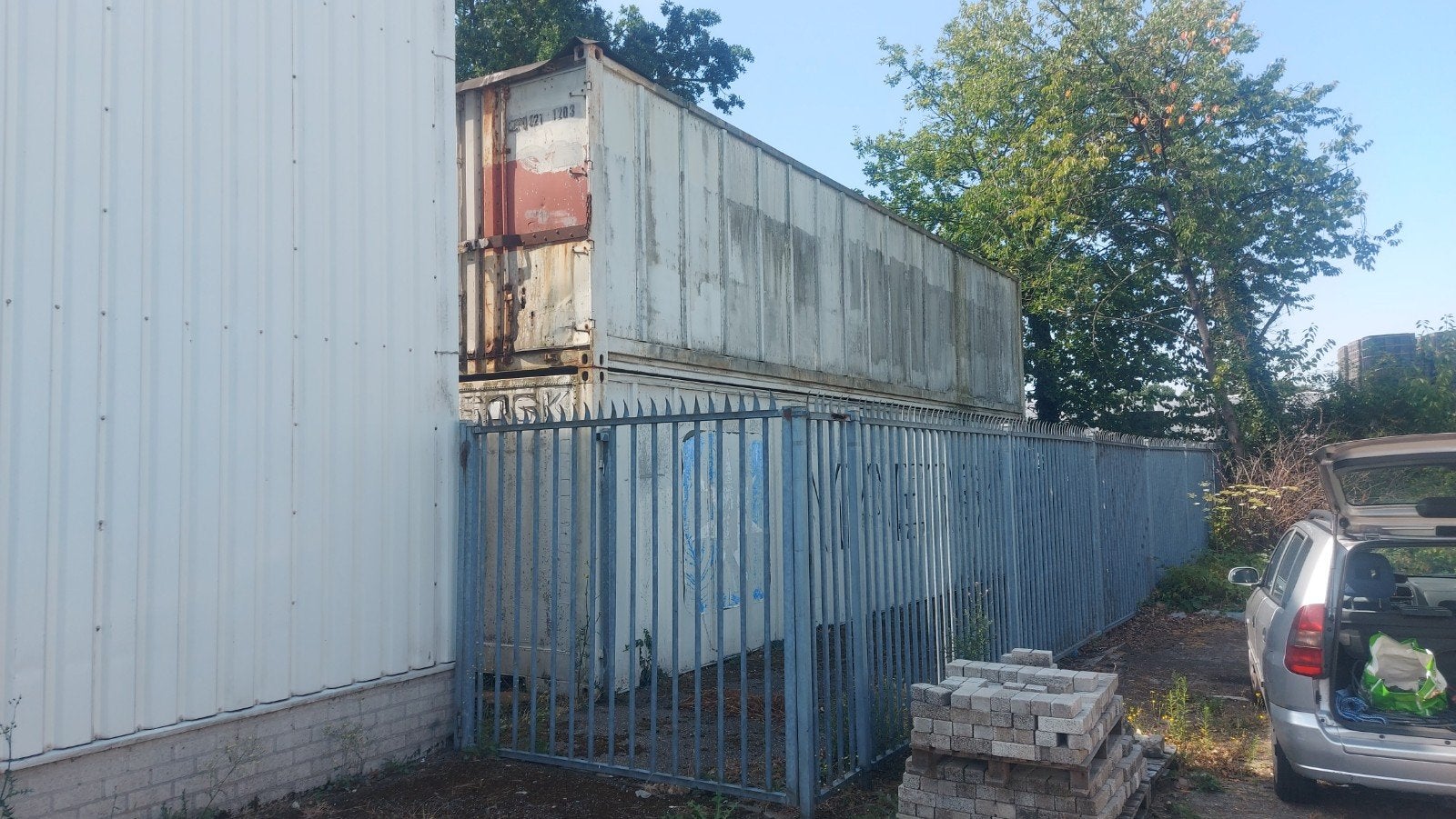 40ft Geïsoleerde Zeecontainer - Opslag/Stal (Gratis), Ophalen, Gebruikt
