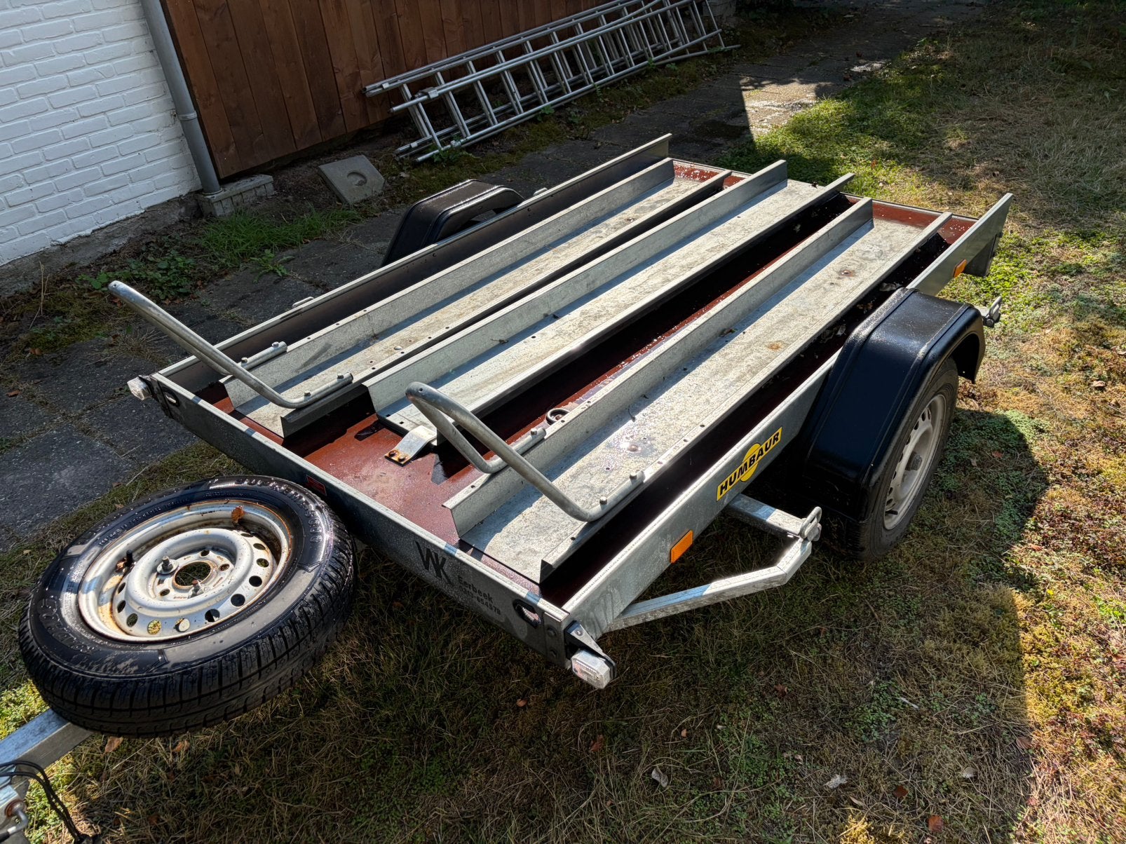 HUMBAUR MOTORTRAILER ZGAN, Ophalen, Zo goed als nieuw