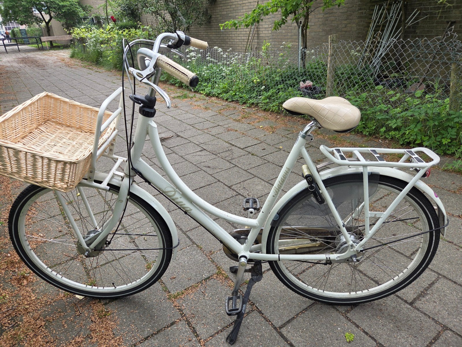 Batavus diva damesfiets, Fietsen en Brommers, Fietsen | Dames | Damesfietsen, Gebruikt, Batavus, 56 cm of meer, Ophalen of Verzenden