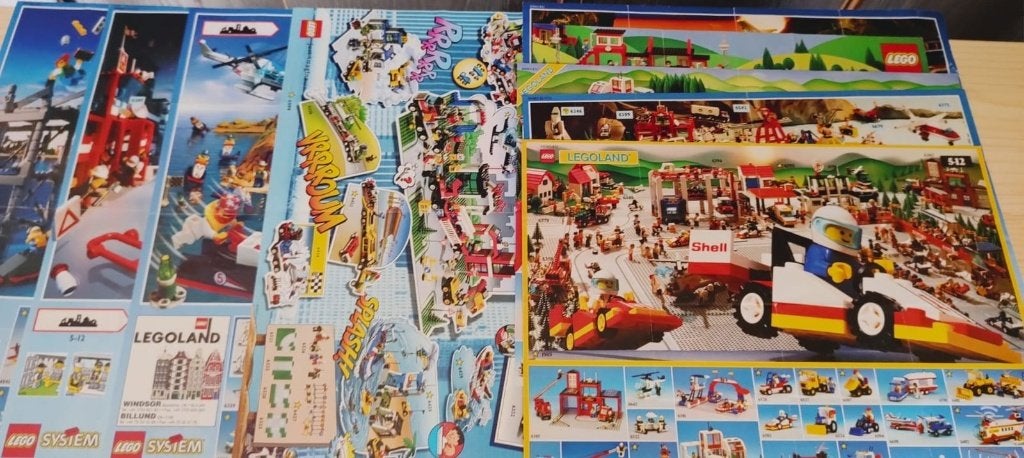 LEGO Town - Minifolders, Gebruikt, Overige thema's, Verzenden, Lego