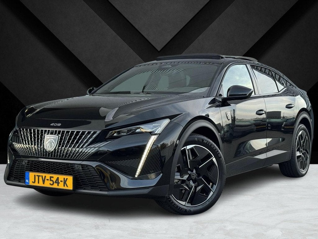 Peugeot 408 e-408 GT Avantage EV 58kWh 156pk | ALCANTARA | M, Auto's, Automaat, Gebruikt, 213 pk, Automatische klimaatregeling