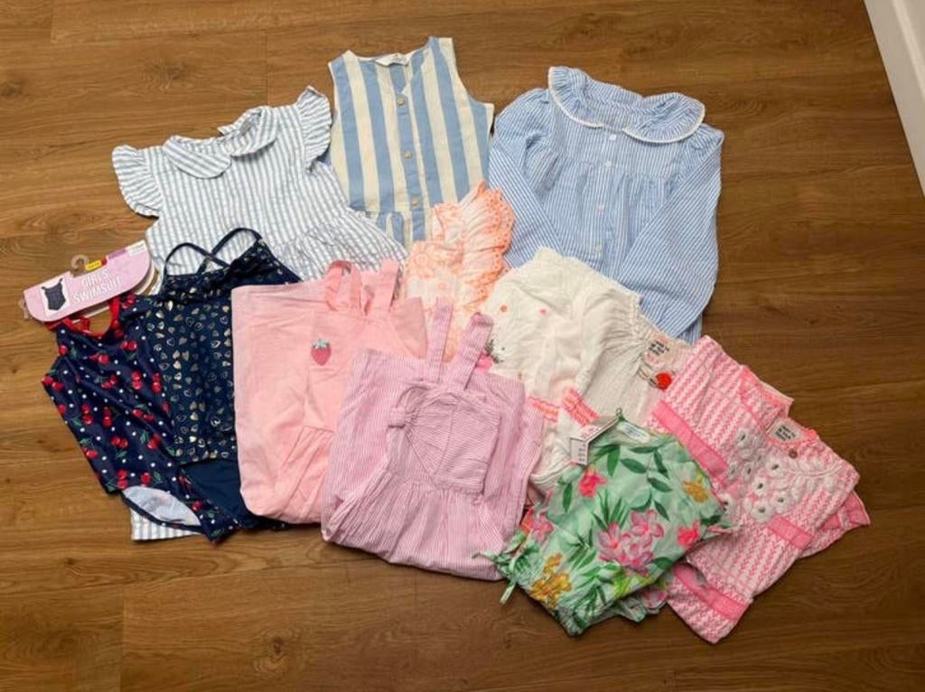 Meisjespakket zomerkleding, maat 122/128, nieuw & zgan🎀, Kinderen en Baby's, Kinderkleding | Maat 122, Ophalen of Verzenden, Zo goed als nieuw