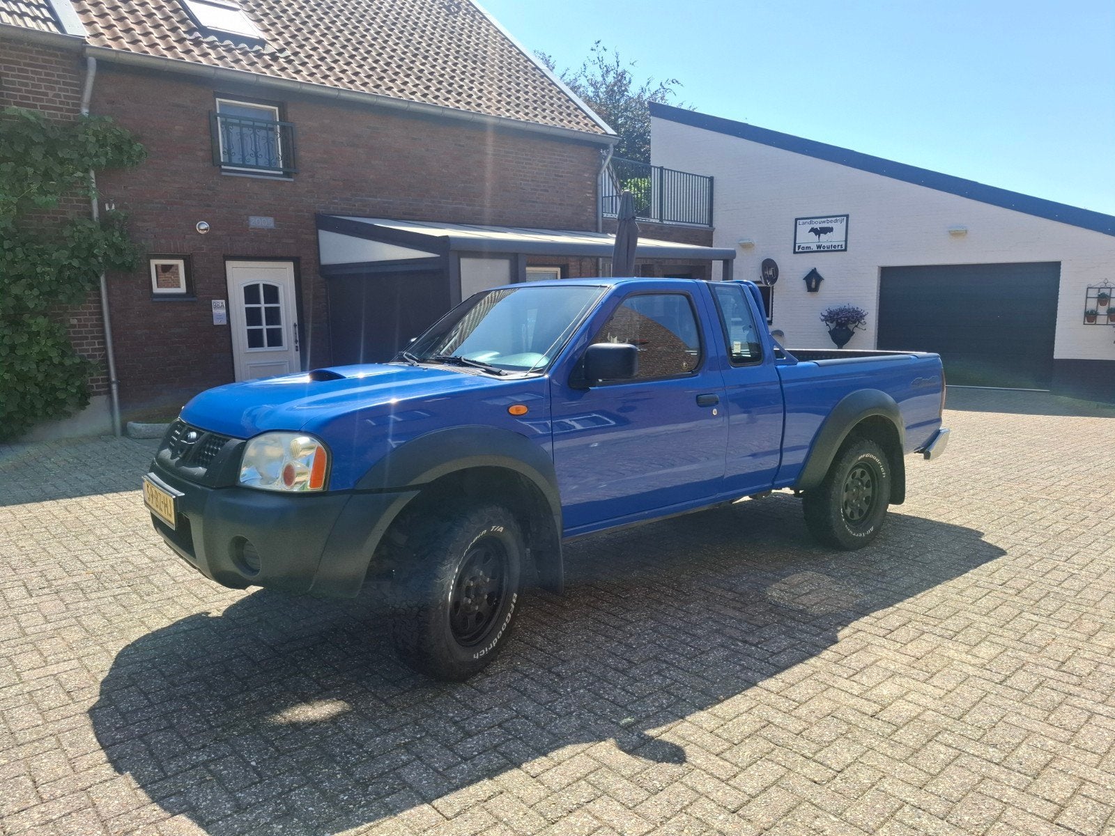 Nissan Pick-up 2.5 D King CAB 4WD 2006 Navara, Auto's, 4 cilinders, 133 pk, Origineel Nederlands, Vierwielaandrijving