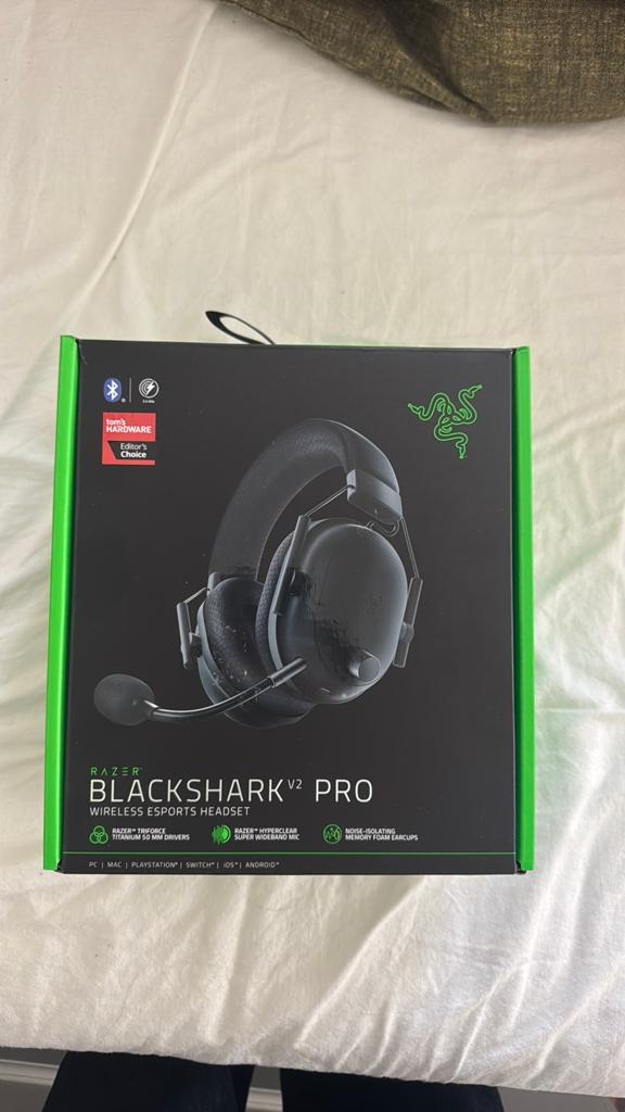 Razer Blackshark V2 Pro (2023) wireless headset, Computers en Software, Headsets, Nieuw, Ophalen of Verzenden, Draadloos, Over-ear