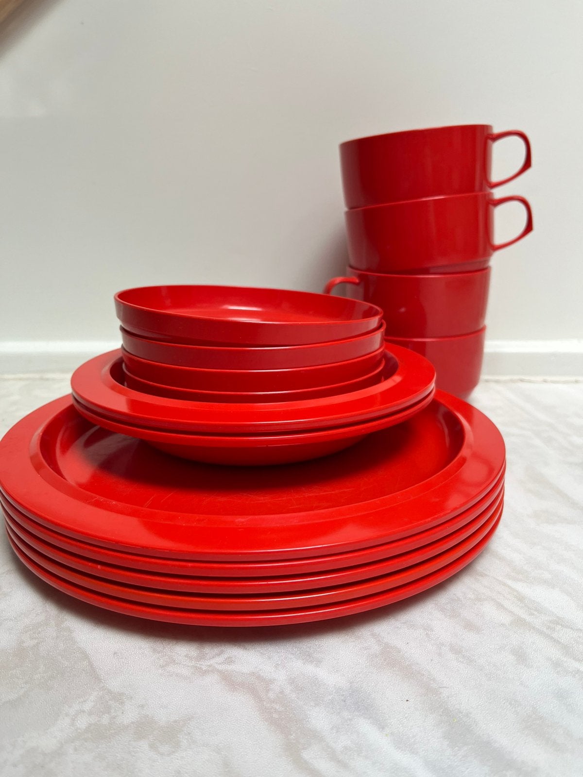 Vintage Mepal camping servies, Ophalen, Zo goed als nieuw, Overige materialen, Overige stijlen