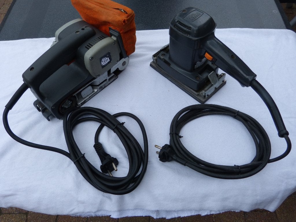 Elu  Schuurmachine,s 2 x, Doe-het-zelf en Verbouw, Ophalen, Gebruikt, Minder dan 600 watt, Vlakschuurmachine