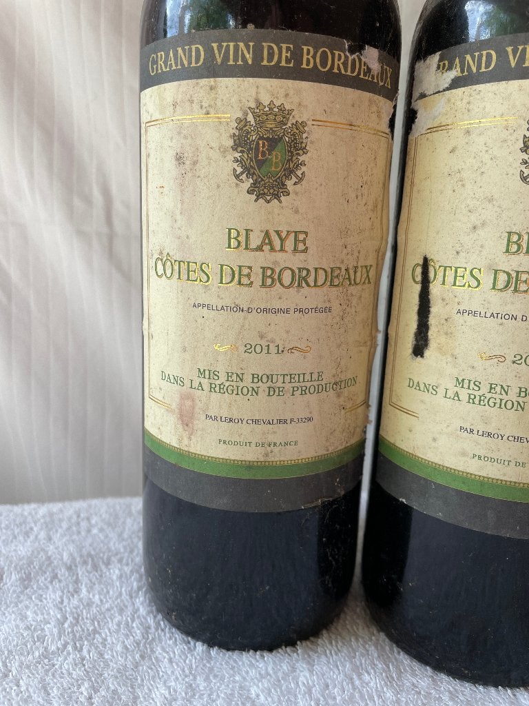Côtes de Blaye (Bordeaux), Frankrijk, Ophalen of Verzenden, Zo goed als nieuw, Rode wijn