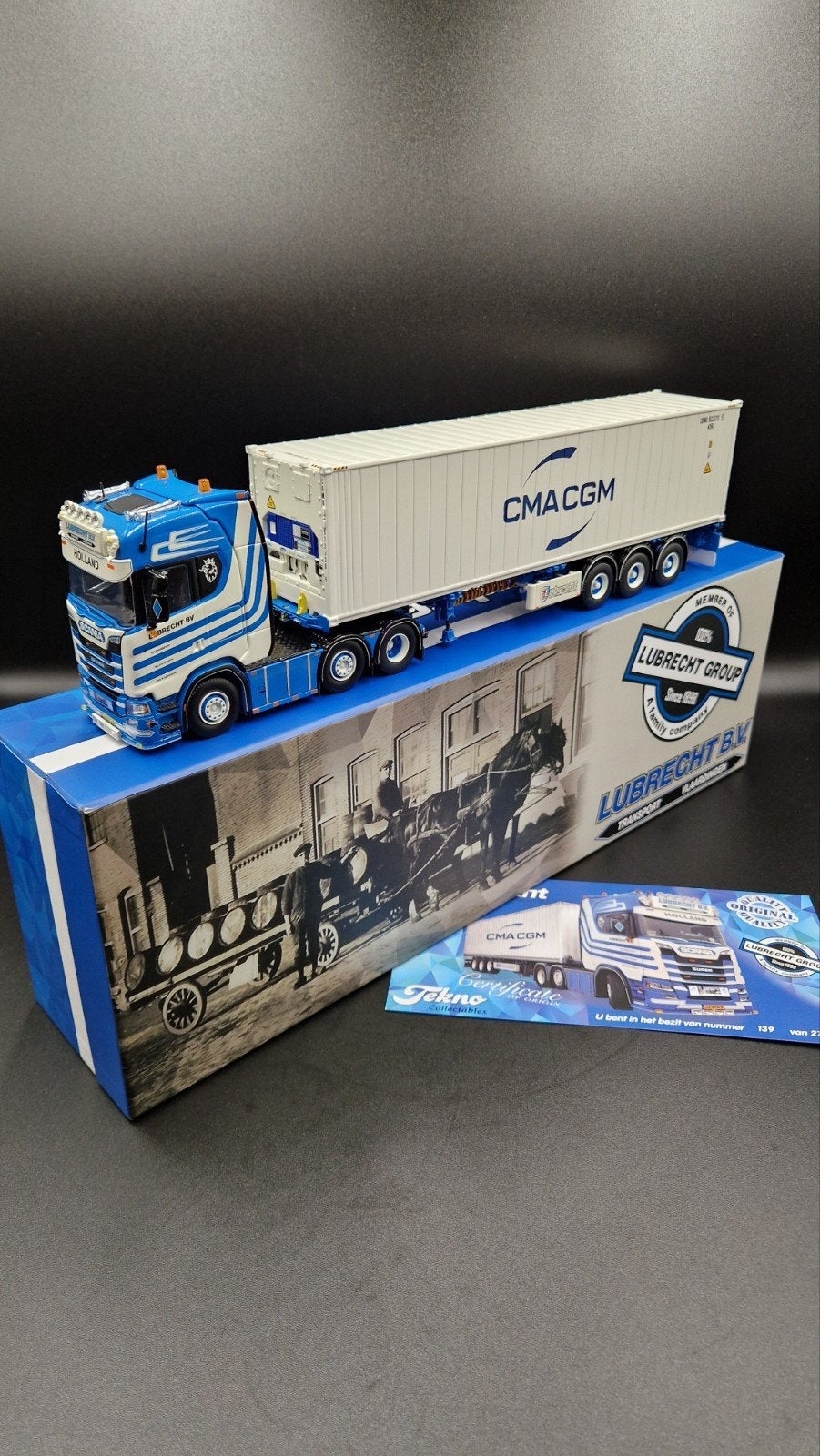 Wsi - Hans Lubrecht - Scania, Ophalen of Verzenden, Zo goed als nieuw, Bus of Vrachtwagen, Wsi