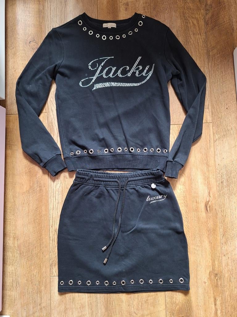 Jacky Luxury set: trui en rokje XS, Jacky luxury, Ophalen of Verzenden, Zo goed als nieuw
