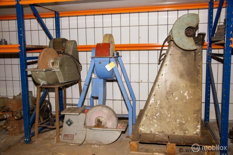 Online Veiling: Partij slijpmachines, Gebruikt