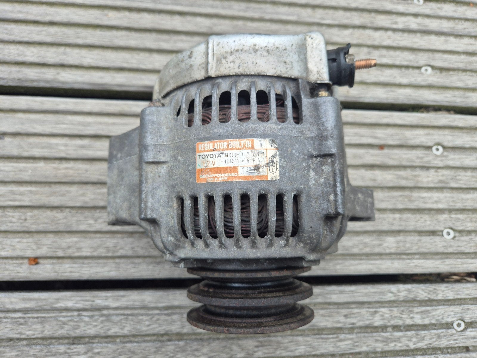 Toyota Landcruiser HDJ80 Dynamo / Alternator, Ophalen of Verzenden, Gebruikt, Toyota