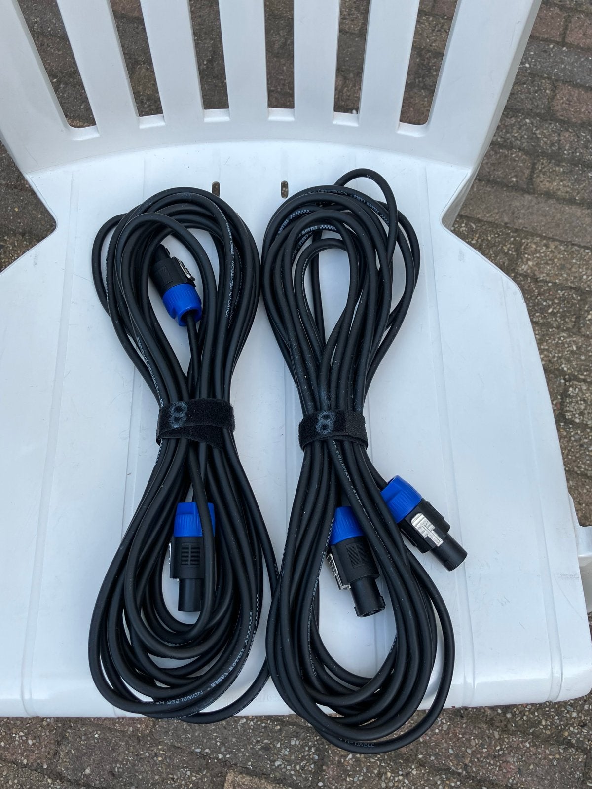 Nieuwe Yellow Cable Speak on Jack Luidsprekerkabels (8-14m), Ophalen of Verzenden, Nieuw, Speaker of Versterker